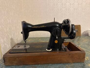 ikinci əl tikiş maşınları: Tikiş maşını İşlənmiş,Mexaniki, 1 saplı, Ünvandan götürmə — 1