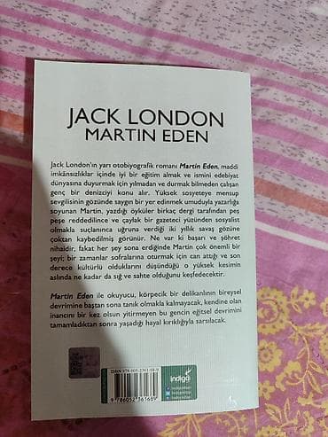 Jack London Martin Eden əsəri Türk dilindədir istifadə edilməyib