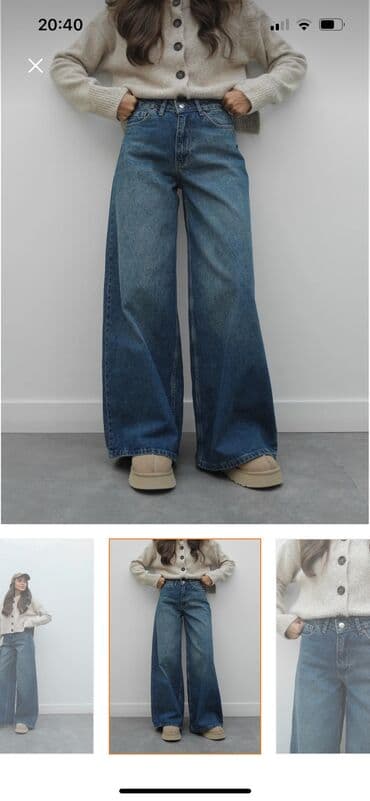 Pencəklər: Cinslər, Zara, M, rəng - Mavi — 4