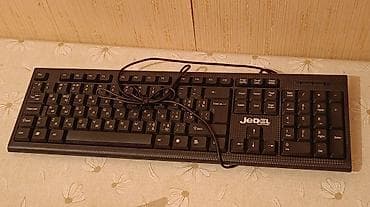 komputer plata: JEDEL K13 USB klaviatura - Tam ölçülü ofis klaviaturası, rəqəmsal — 1