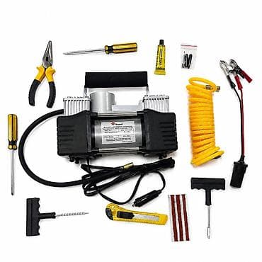 manometr: Avtomobil üçün təkər kompressoru dəsti R5 Avtomobil təkərlərinin — 2