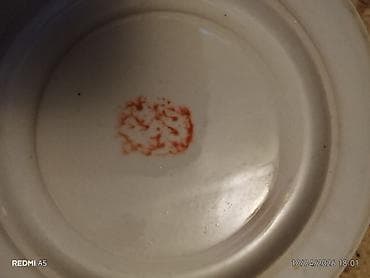 dekor divar: Məhsul: Dekorativ boşqablar və külqabı dəsti Təsvir: - Porcelan — 9