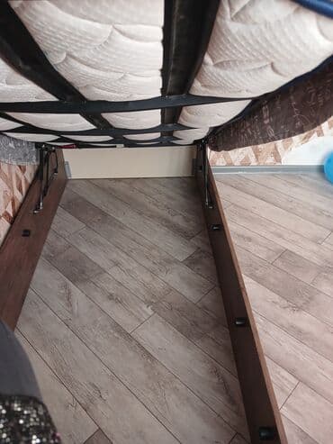 ev stulları: İşlənmiş, Təknəfərlik çarpayı, Bazalı, Matrassız, Siyirməsiz — 4