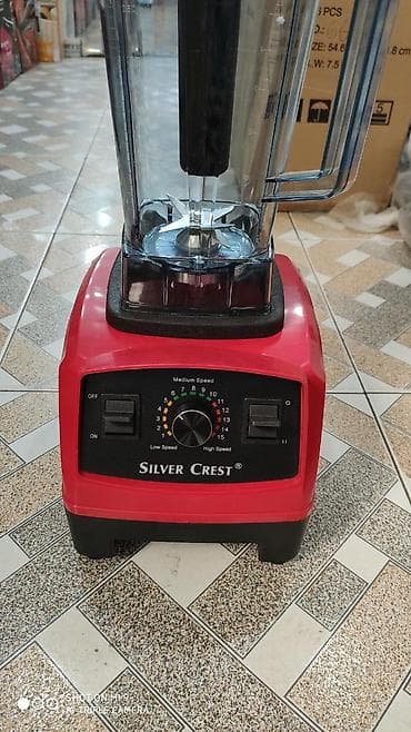 sonifer blender 4 in 1: Blender kokteyl Silver crest Guc 2000 watt 2.0L tutumu Demir carxli — 3