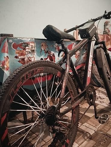 Velosiped ehtiyyat hissələri: SAFT marka dağ velosipedi - Geniş profilli 26" təkərlər, disk — 4