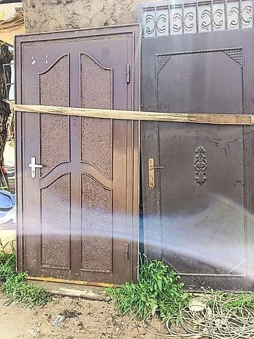 heyet qapi: Metall qapılar – dekorativ və klassik modellər - Material: qalın — 2