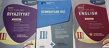 Dövlət İmtahan Mərkəzinin test topluları – Riyaziyyat, Azərbaycan dili — 1