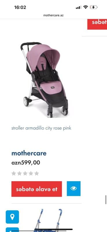 camarelo eos uşaq gəzinti arabası: İki tutacaqlı araba, Cins: Qız — 6