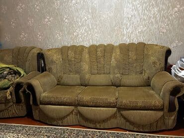 диван французская раскладушка: Di̇van-kravat, Açılan, Bazasız, Parça, Çatdırılma yoxdur — 2