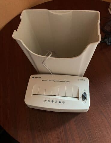 irsad planset: Atlas parçalayici (şreder) Ideal vaziyyatde. Ev va ofis üçün. Tez va — 5