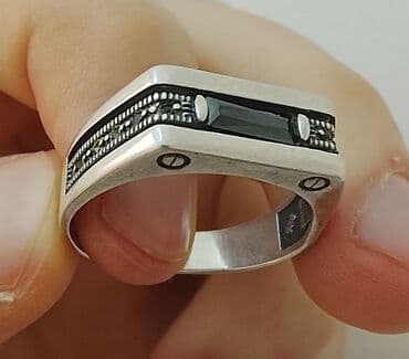 Zərgərlik dəstləri: Üzük, Gümüş — 7