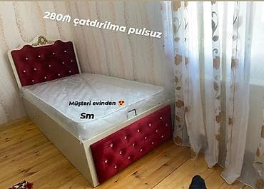 Yeni, Təknəfərlik çarpayı, Bazalı, Matras ilə, Siyirməsiz, Azərbaycan