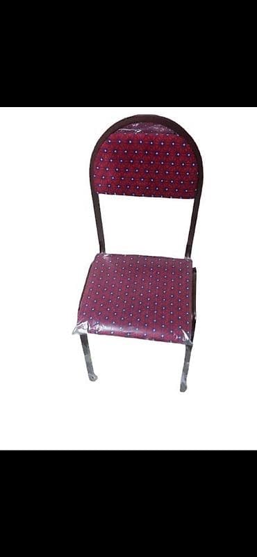 metbext stollari: Mətbəx üçün, Yeni, Qatlanmayan, rəng - Qırmızı Stul — 2