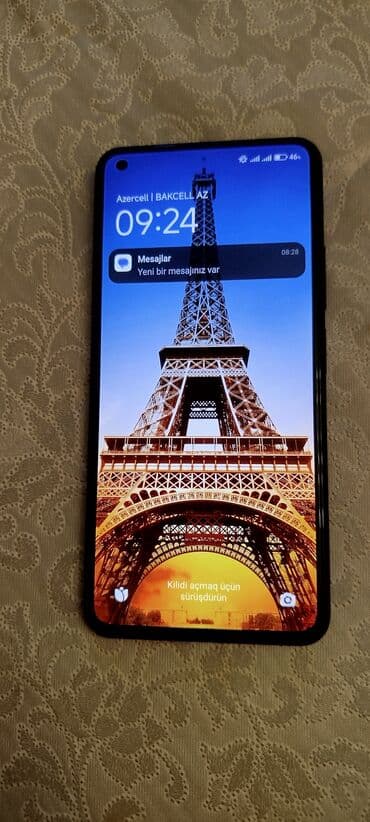vinil telefon ucun: Xiaomi 11 Lite, 128 GB, rəng - Qara, 
 İki sim kartlı — 1