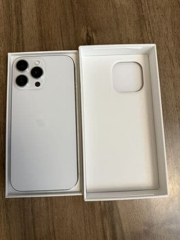 iphone xs max 256 gb ikinci el: IPhone 16 Pro Max, 256 GB, White Titanium, Barmaq izi, Face ID — 1