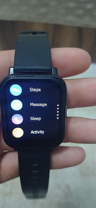 xiaomi redmi note 4: Смарт часы, Умные, Сенсорный экран, цвет - Черный — 6