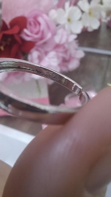 Qol saatları və aksesuarlar: Dəstə daxildir: Üzük, Gümüş, 925 Əyar — 3