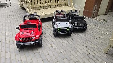 usaq maşın: Uşaq üçün elektrikli off-road tipli minik maşınları - Model: Jeep — 1