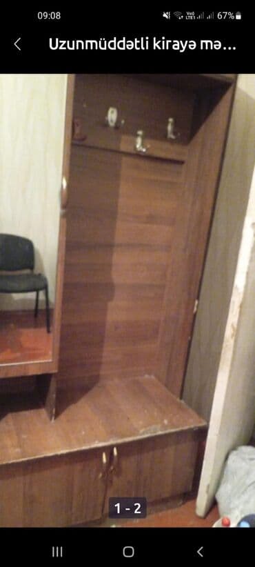 снять комнату в общежитии: Uzunmüddətli kirayə otaq - Yataq otağı tipli sadə, işıqlı məkan - İki — 1