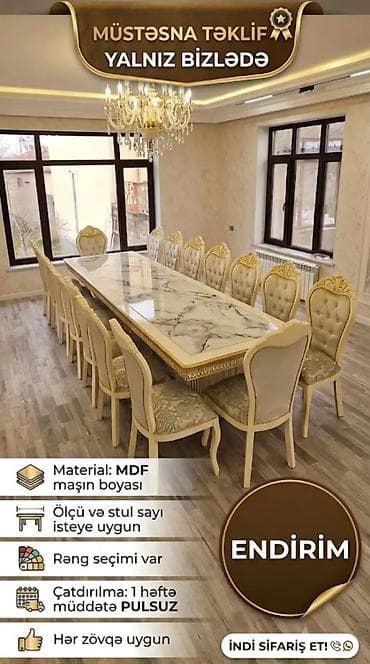 sunger: Düz masa, Qonaq otağı üçün, Açılmayan — 1