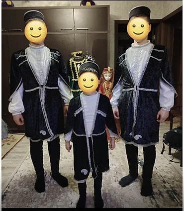 milli kukla: Milli kostyum, Qız üçün, 12 - 14 yaş, Yeni — 1