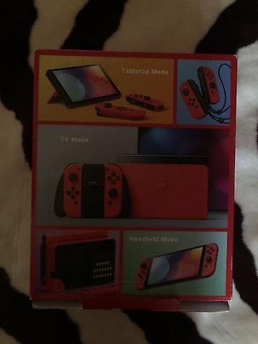 xiaomi tab: Nintendo Switch OLED – Mario Red Edition Xüsusiyyətlər: - 7 düymlük — 4