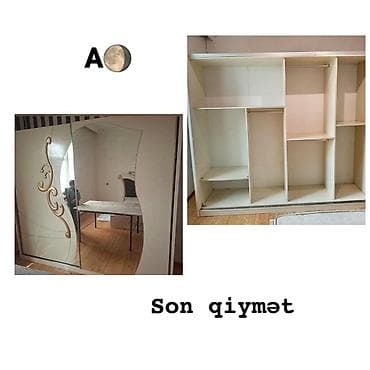 AYGUN 🌖Mdf matral Küpə dolab *Qiymət 220 azn* Əla vəziyyətdə Gün