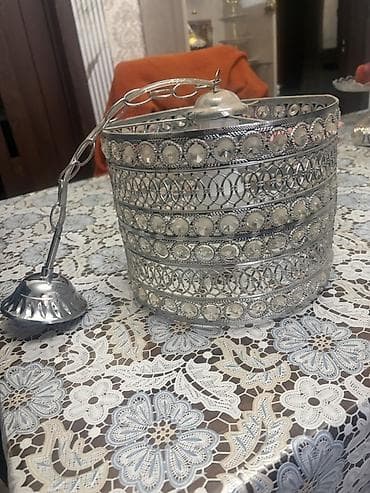 kalidor ucun lustur: Çılçıraq, 6 lampa, Xrustal — 2