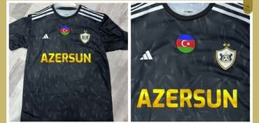 Məhsul: “Qarabağ FK” futbol forması - Rəng: Tünd boz/qaraya yaxın