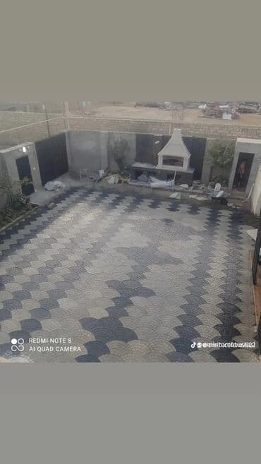 duz corek: Tamet döşəmə xidməti – dekorativ beton/daş təməli ilə həyət və giriş — 31