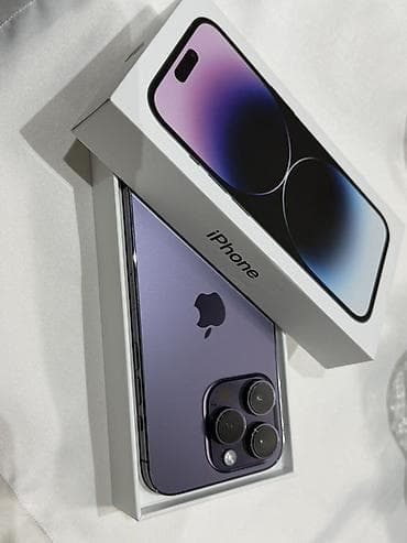iphone 6s ekranı: IPhone 14 Pro, 128 GB, Deep Purple, Face ID — 4