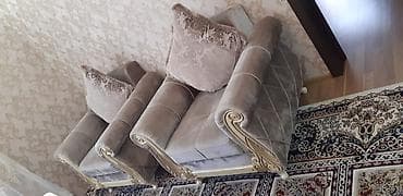 Divan, İşlənmiş, Açılmayan, Bazasız, Vеlur parça