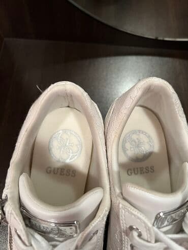 женские кеды сникерсы: Размер: 40, цвет - Белый, Новый — 4