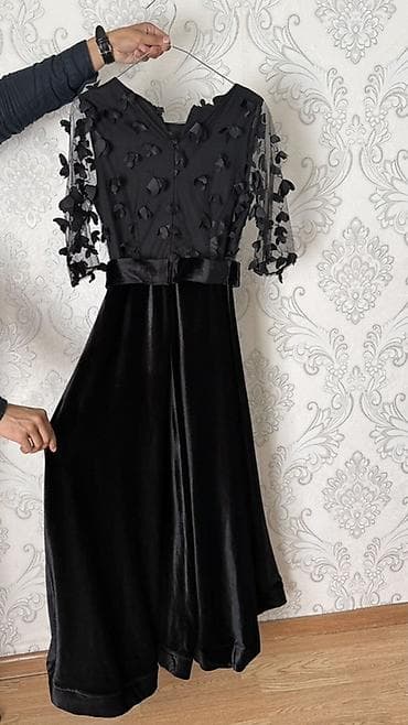 bot 38: Qara libas, ziyafət paltarı 1 dəfə geyinilib. Ölçü 38. ELAY fashion — 3