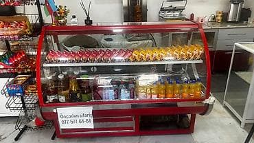 Soyuducu vitrin – qida və içkilərin satışına uyğun uzunu 1.50 eni 1