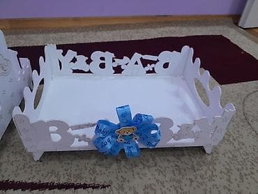 dırnaq bəzəkləri: Yeni doğulan üçün dekorativ dəst – 3 hissədən ibarət ağ rəngli tematik — 5