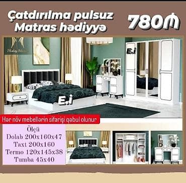 saray mebel: İkinəfərlik çarpayı, Yeni — 5