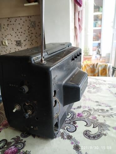 işlənmiş tilvizor: Televizor Kiçik həcmli 22 sm dioqanal Sovet vaxtından qalıb Ağ qaradı — 5
