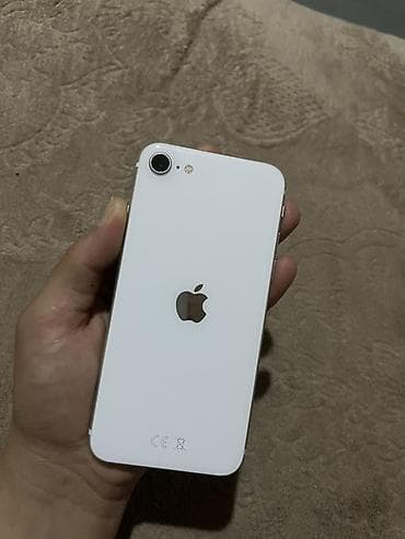 iphone se azerbaycan: IPhone SE 2022, 64 GB, Ağ, Barmaq izi — 1