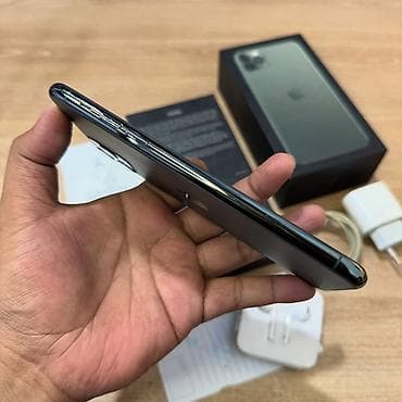 iphone 7 plus baku: IPhone 11 Pro Max, 64 GB, Matte Midnight Green, Face ID — 6