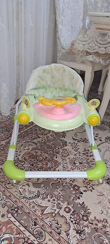 Инвалидные коляски: Uşaq gəzdiricisi (walker) - Rəng: açıq yaşıl gövdə, ağ-yaşıl nöqtəli — 2