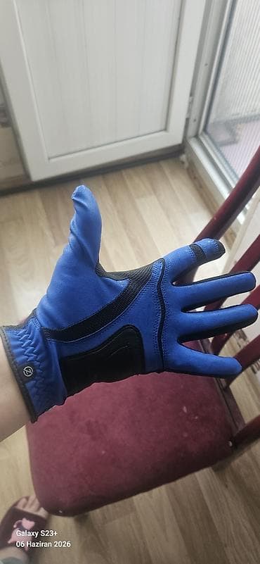 Əlcəklər: Məhsul: Chicago Cubs Blue Left Hand Golf Glove & Ball Marker Set — 4