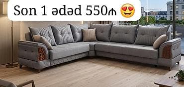 laminat kuxna mebeli: Yeni künc divan 550₼ Maya dəyərinə satılır son 1 ədəd tələsin ünvan — 1