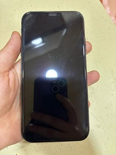 iphone ekranları: IPhone 11, 128 GB, Qara, Face ID — 1