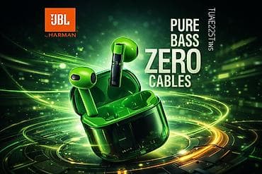 bluetooth qulaq: Kateqoriya: Qulaqlıqlar Model: JBL Tune 225 TWS Green Qiymət: 40 JBL — 1
