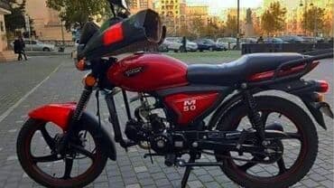 masinim var ag rengi: Tufan - M50, 110 sm3, 2023 il, 8500 km — 2