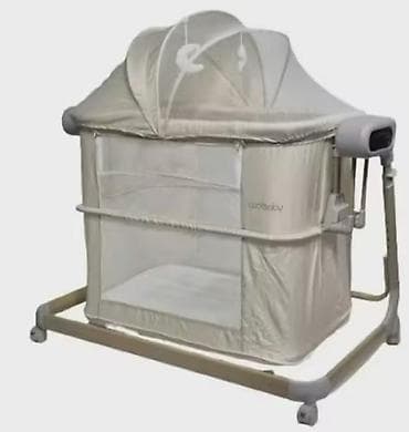 Oğlan və qız üçün, İşlənmiş, Dördbucaq, Beşik, Matras ilə, Yellənmə mexanizm ilə