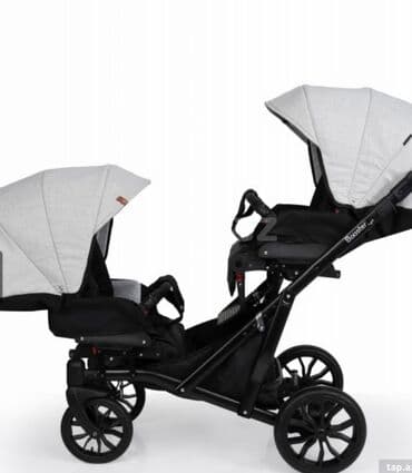 məktəbli cantasi: Əkizlər üçün araba — 3