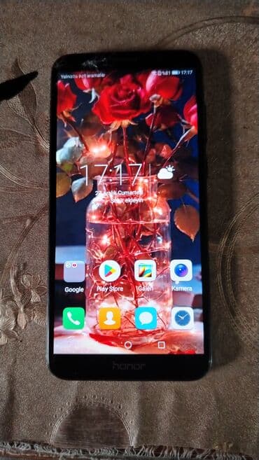 mağaza oyun dəsti: Honor 7A, 16 GB, rəng - Qara, Qırıq — 4