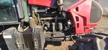 cayka maşın: Belarus 1523 traktor - Rəng: qırmızı, tam kabinli - Güclü ön çəkidə — 6